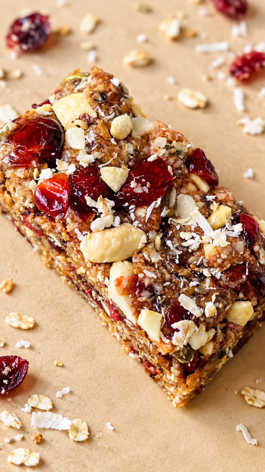 Cranberry coco bars