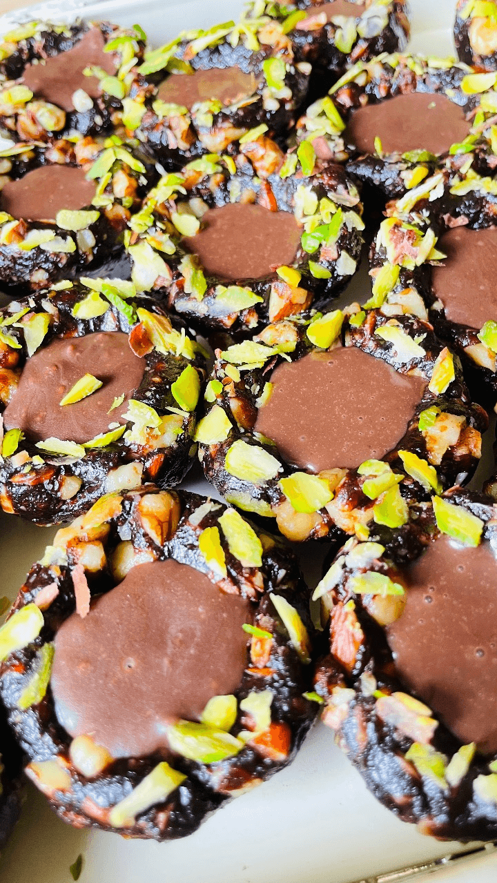 Chocolate Walnut Cups